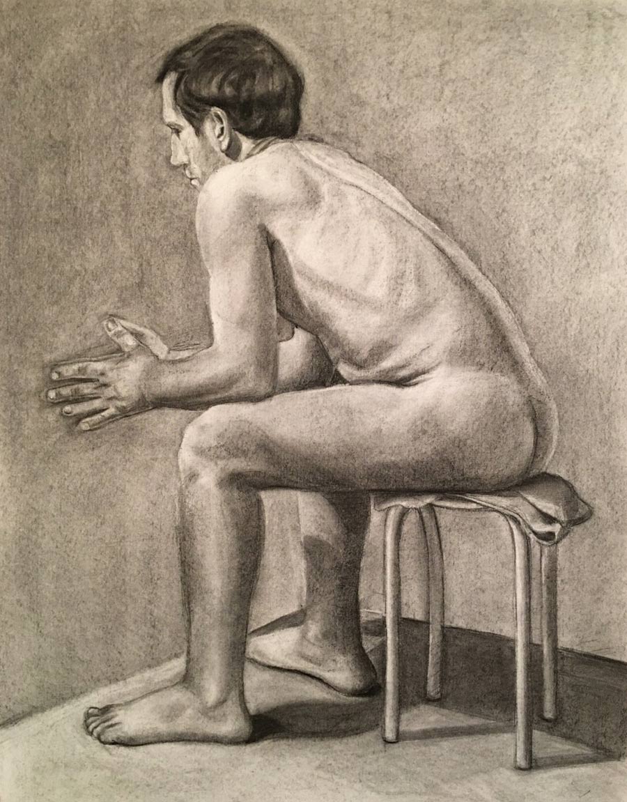 Life Drawing by Emma - Anatomy Master Class Gallery