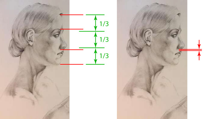 Study of Three Faces